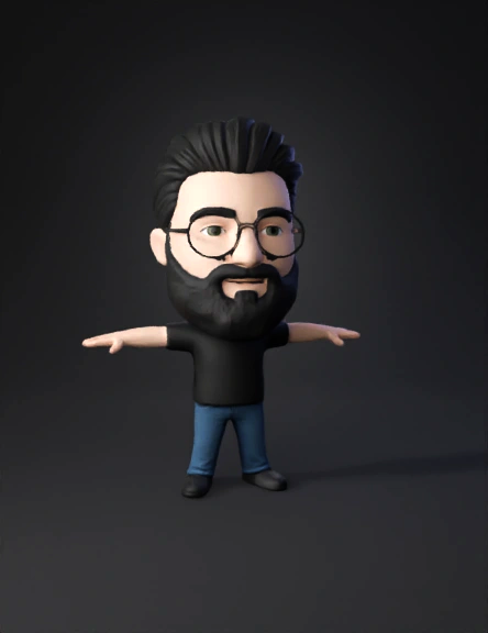 Avatar 3D model preview 1