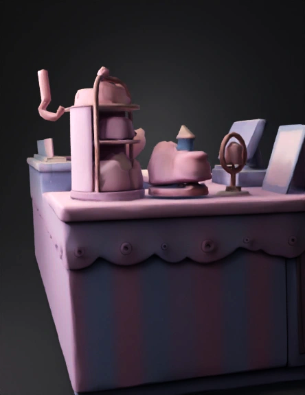 Candy 3D model preview 4