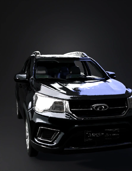 Car 3D model preview 1