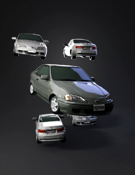 Car 3D model preview 2
