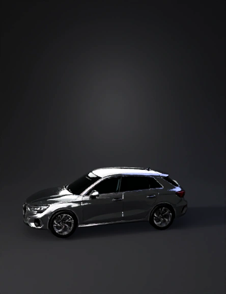 Car 3D model preview 3
