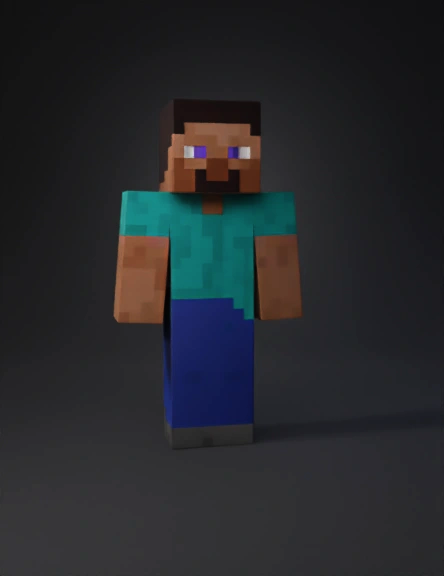Minecraft 3D model preview 2