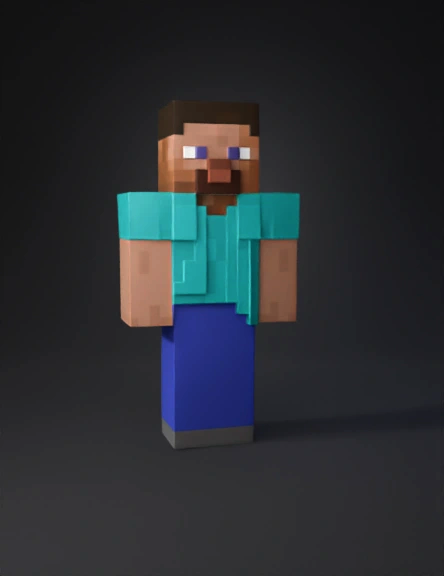 Minecraft 3D model preview 4