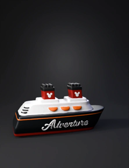 Ship 3D model preview 4