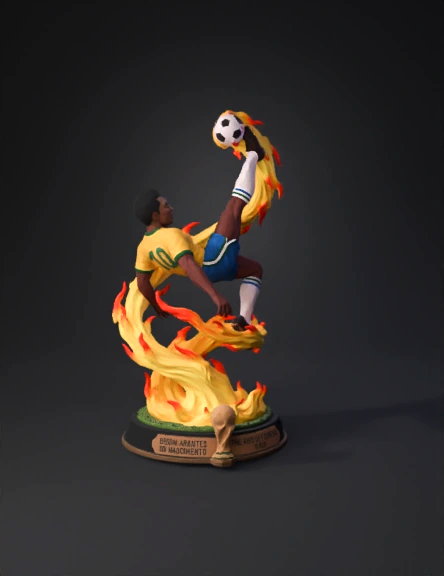 World Cup 3D model preview 4